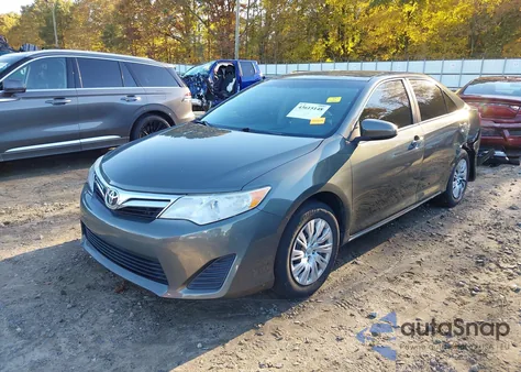 2012 Toyota Camry Le из США, поврежденный, VIN 4T4BF1FK3CR185536